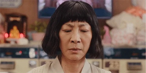 Michelle Yeoh in a scene from the movie 'Everything Everywhere All at Once' (2022)